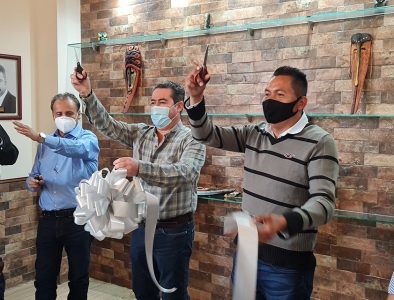 Inauguran en Mezquital nueva Sala para Sesiones de Cabildo