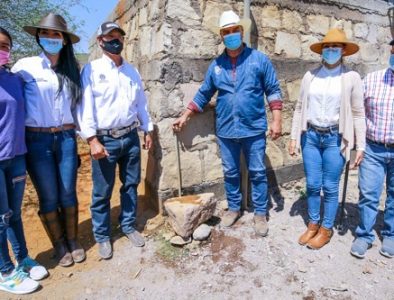 Entrega Gobierno municipal de Durango más obras hidráulicas en el medio rural