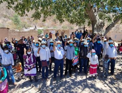 Sigue José Osbaldo Santillán recorriendo comunidades de Mezquital