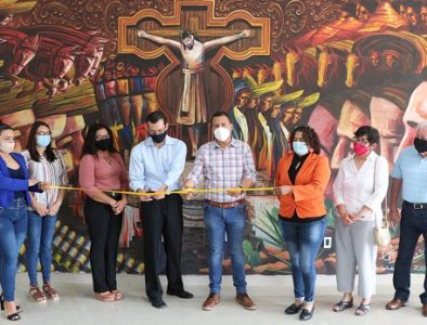 Inauguran mural ‘Historia y Tradición’ en la Casa de la Cultura de Cuencamé