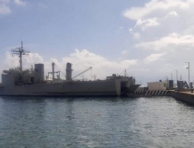 Buque Libertador zarpa rumbo a Cuba para llevar ayuda humanitaria