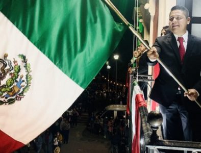 Orlando Herrera dio el Grito de Independencia 2021
