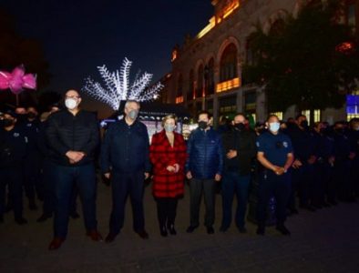 Refuerzan seguridad en Centro Histórico de Durango Capital