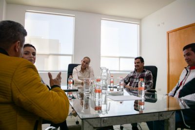 Ex alcalde de Gpe. Victoria, Marcial García e hijos, se suman a proyecto de Marina Vitela