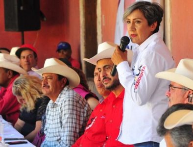 Me duele la situación de campesinos, agricultores y ganaderos de Cuencamé: Fabiola Bugarín