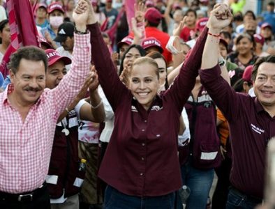 Se suman ciudadanos y líderes de la 4T a Marina Vitela contra ‘guerra sucia’