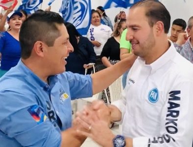 Respalda Marko Cortés al candidato Orlando Herrera y la coalición ‘Va por Durango’