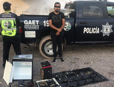 Lo detuvieron con 20 armas en Mapimí; le dieron casi 6 años de cárcel