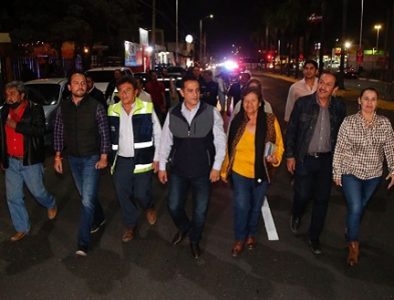 Por llegar al récord de pavimentación: Toño Ochoa