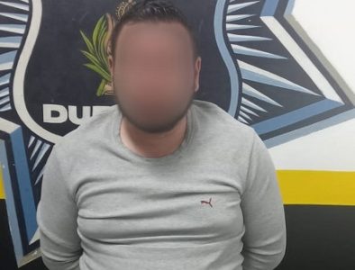 Detienen a sujeto señalado de lesionar y despojar de un celular a una pareja en la Santa María