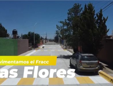 Avanzan pavimentaciones en Guadalupe Victoria