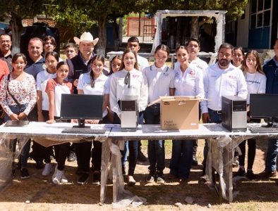 Esteban reconstruye en Otáez infraestructura educativa, deportiva, hidráulica y de salud