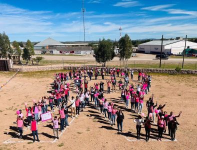 Conmemora Gobierno de Cuencamé Día Internacional de la Lucha Contra el Cáncer de Mama