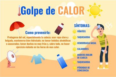 Exhortan en Guadalupe Victoria a protegerse de los golpes de calor