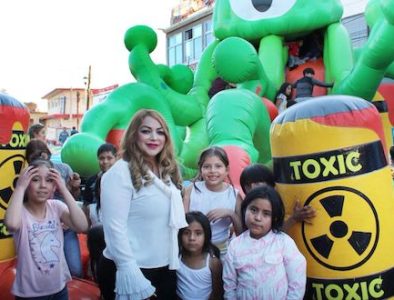 Celebran a los niños en Vicente Guerrero