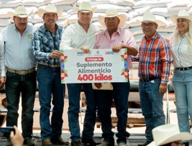 Esteban pone en marcha la entrega de semilla frijol pinto saltillo para productores de Los Llanos