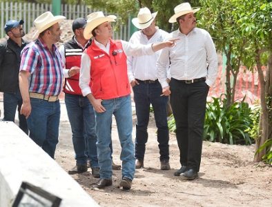 Con Esteban, las obras se van viendo en San Juan del Río; ahora tendrán también un parque remodelado