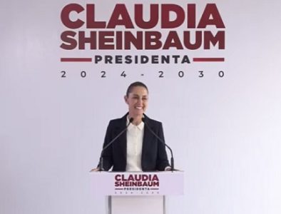 Sheinbaum vivirá en Palacio Nacional cuando asuma la Presidencia