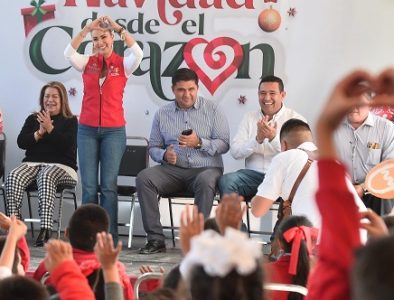 Niños de La Laguna vivirán una ‘Navidad desde el Corazón’; continúa Marisol Rosso entrega de juguetes y bolos