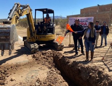 Arrancan obras de alcantarillado en Vicente Guerrero