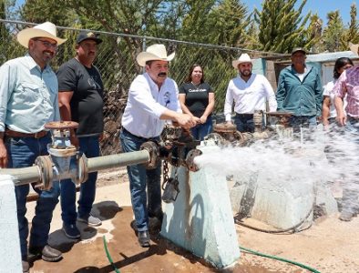 Suman más comunidades del municipio de Durango a la red de agua segura y sostenible