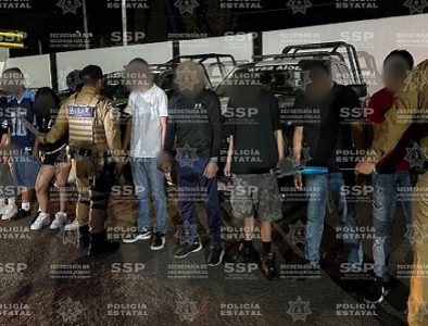 Caen 9 pandilleros del Huizache I