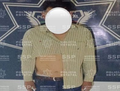 Detienen en la ciudad de Durango a sujeto que en estado de ebriedad golpeó a su pareja sentimental