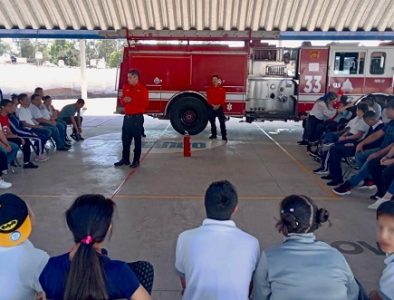 Protección Civil del municipio de Durango promueve jornadas educativas