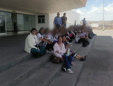 Visitan el C5 estudiantes de Telesecundaria de la zona indígena de Mezquital