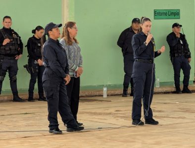 Imparten pláticas preventivas a estudiantes de secundaria en Guadalupe Victoria