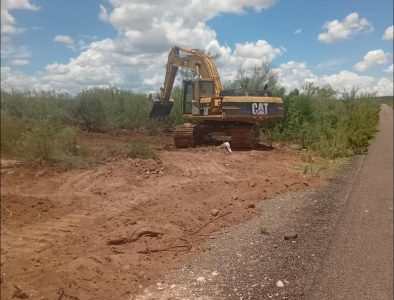 Habilitan desvío provisional en carretera principal de General Simón Bolívar