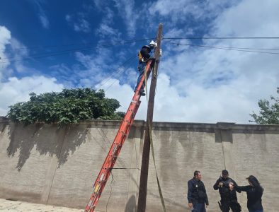 Retiran cámaras de videovigilancia particulares instaladas en espacios no autorizados en Durango