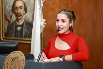 Destaca diputada Gaby Vázquez avances en salud, vivienda y educación en Durango