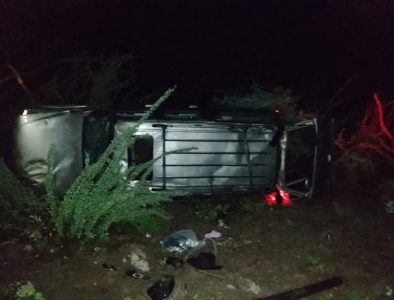 Volcadura en la Durango–Parral cobra la vida de músico duranguense; seis más resultan heridos
