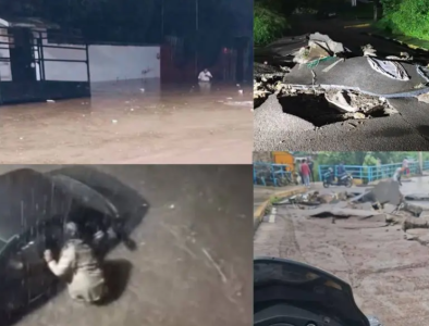 Tormenta en Cuernavaca deja 43 viviendas afectadas, autos dañados y despliegue del Plan DN-III-E