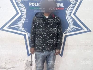 Detienen en Cuencamé a hombre acusado de agredir físicamente a su expareja