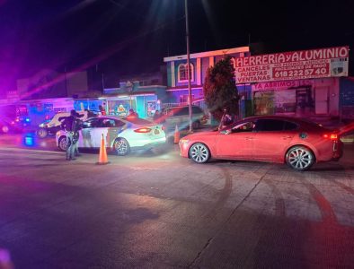 Operativo Dragón patrulla más de 30 colonias en Durango; jóvenes remitidos y vehículos inspeccionados