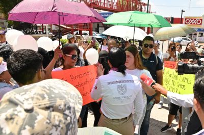 Familiares de Sebastián, menor asesinado en Gómez Palacio, se reunieron con la alcaldesa Betzabé Martínez