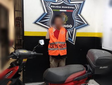 Dos detenciones por robo en diferentes zonas de Durango