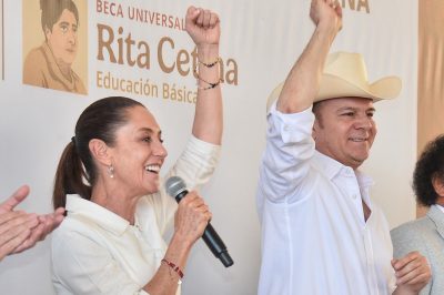 Esteban Villegas reconoce coordinación con Claudia Sheinbaum y destaca proyectos estratégicos para Durango