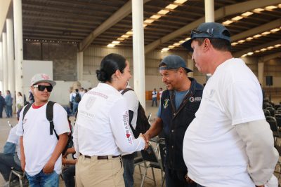 Betzabé Martínez arrancó programa “La Transformadora” en Gómez Palacio