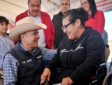Con apoyos sociales y de vivienda, Esteban Villegas mejora la calidad de vida en Guadalupe Victoria
