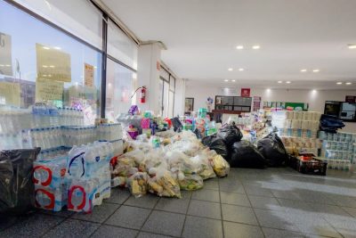 Acopio de ayuda a damnificados por desastre natural supera las cinco toneladas en Gómez Palacio