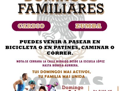 Anuncia Armando García inicio de los Domingos Familiares en Poanas