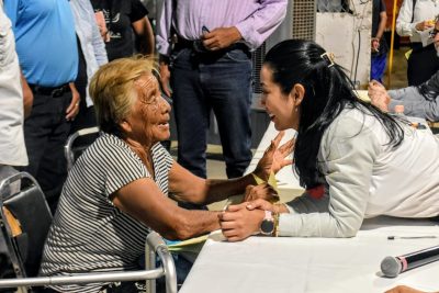 Facilitan registro al programa ‘Leche para el Bienestar’ durante las Jornadas del Pueblo en Gómez Palacio
