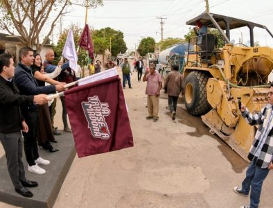 Inician trabajos de rehabilitación en la calle Blas Chumacero en Gómez Palacio