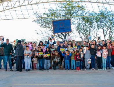 Ruta Navideña ‘Un regalo para cada sonrisa’ continua llegando a comunidades de Santiago Papasquiaro