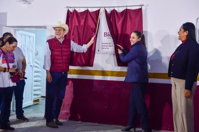 En febrero de 2025, la Presidenta Claudia y el gobernador Esteban fortalecieron la infraestructura, el bienestar y el apoyo al campo en Durango