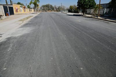 Entrega Betzabé Martínez vialidad rehabilitada en La Popular