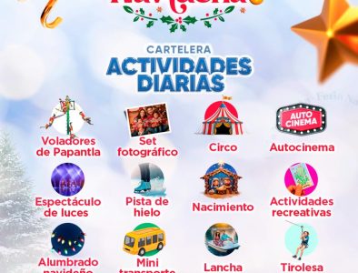 Invita Gobierno del Estado a seguir disfrutando de la Feria Navideña 2025